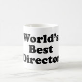Der beste Direktor der Welt Kaffeetasse (Mittel)