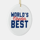 Der beste Direktor der Welt Keramikornament (Rechts)