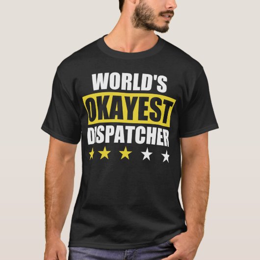 Der beste Dispatcher der Welt T-Shirt (Vorderseite)