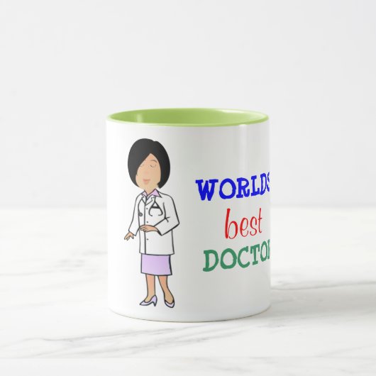 Der beste Doktor Coffee Mug der Welt Tasse (Zentrum)