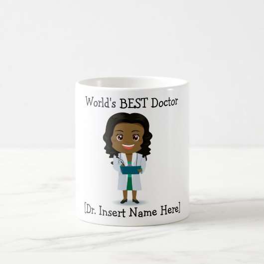 Der BESTE Doktor der personalisierte Welt, Kaffeetasse (Mittel)