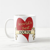 Der beste Doktor der Welt Kaffeetasse (Links)
