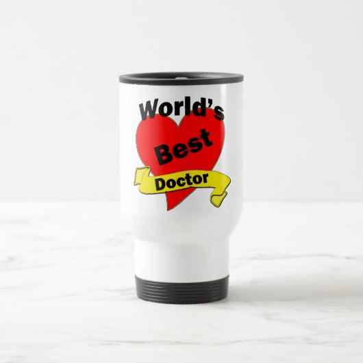 Der beste Doktor der Welt Reisebecher (Mittel)