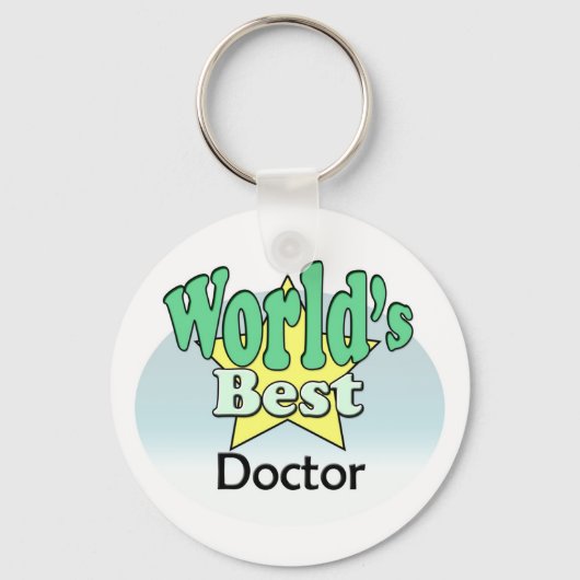 Der beste Doktor der Welt Schlüsselanhänger (Vorderseite)