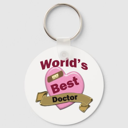 Der beste Doktor der Welt Schlüsselanhänger (Vorderseite)