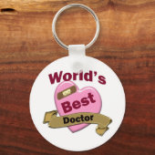 Der beste Doktor der Welt Schlüsselanhänger (Vorderseite)