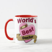 Der beste Doktor der Welt Tasse (Links)