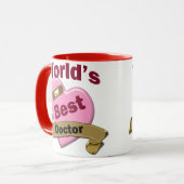 Der beste Doktor der Welt Tasse (Vorderseite Links)