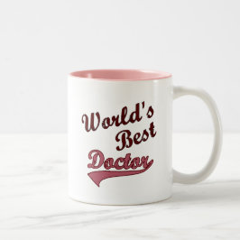 Der beste Doktor der Welt Zweifarbige Tasse