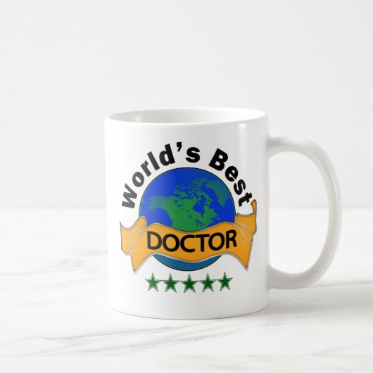Der beste Doktor des Wolds Kaffeetasse (Rechts)