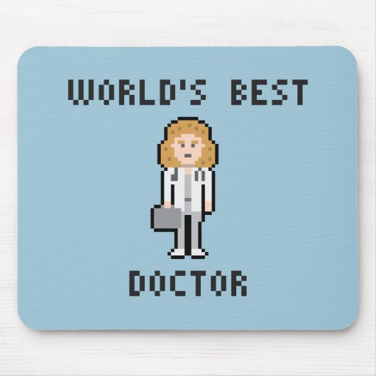 Der beste Doktor Female Version Mousepad der (Vorne)