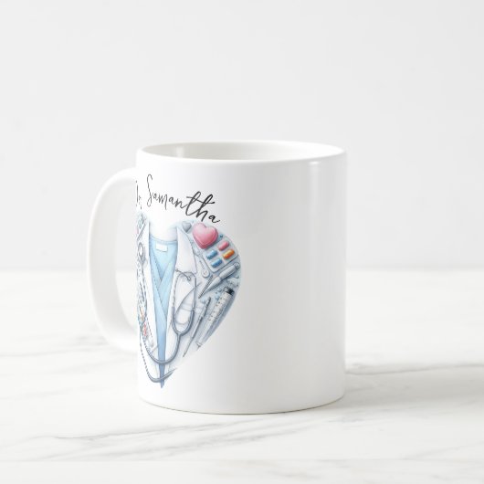 Der beste Doktor je Arzt Kaffeetasse (Vorderseite Links)