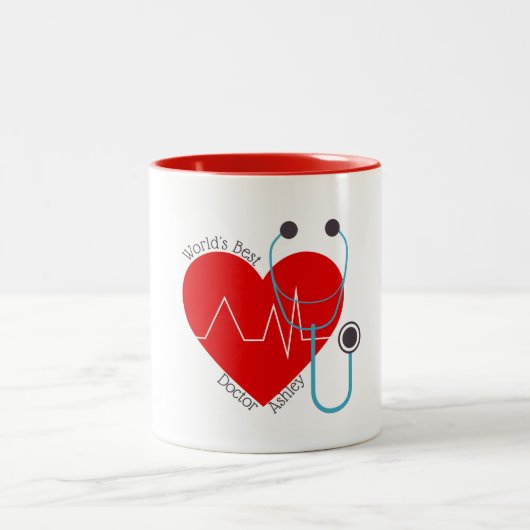 Der beste Doktor Nurse der Zweifarbige Tasse (Mittel)