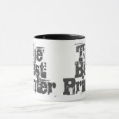 Der beste Drucker - Zwei-Tone-Kaffee-Tasse Tasse (Zentrum)