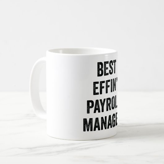 Der beste Effekt für den Gehaltsmanager Kaffeetasse (Vorderseite Links)