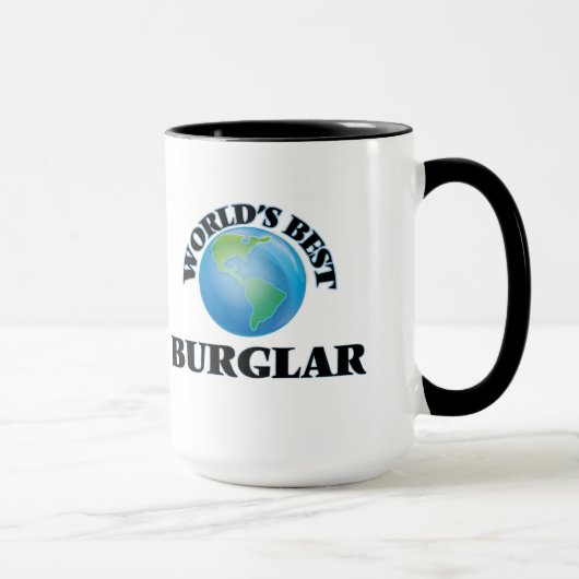 Der beste Einbrecher der Welt Tasse (Rechts)
