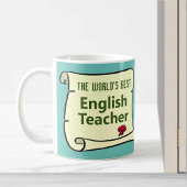 Der beste Englischlehrer der Welt. Kaffeetasse