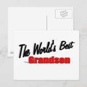 Der beste Enkel der Welt Postkarte (Vorne/Hinten)