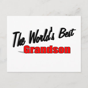Der beste Enkel der Welt Postkarte