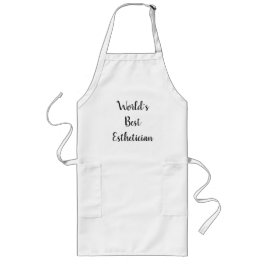 Der beste Esthetician der Welt Lange Schürze