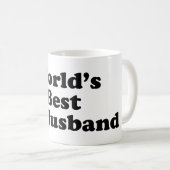 Der beste ex Ehemann der Welt Kaffeetasse (VorderseiteRechts)