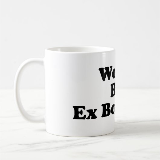 Der beste ex Freund der Welt Kaffeetasse (Links)