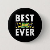 Der beste Fadda-je-Vater Daddy Vatervater Day Button (Vorderseite)