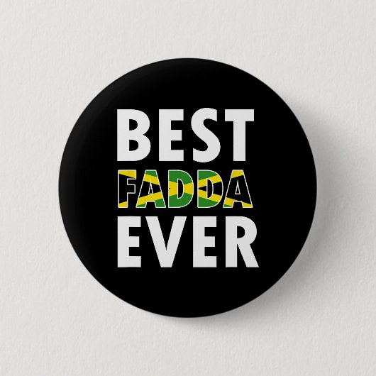 Der beste Fadda-je-Vater Daddy Vatervater Day Button (Vorderseite)