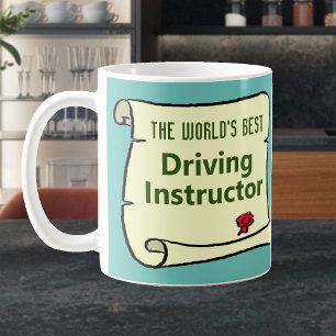 Der beste Fahrlehrer der Welt. Kaffeetasse