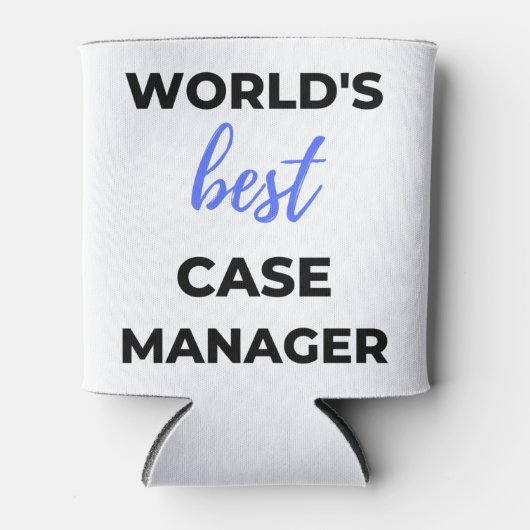 Der beste Fallmanager der Welt 2 Dosenkühler (Vorderseite)