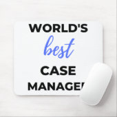 Der beste Fallmanager der Welt 2 Mousepad (Mit Mouse)