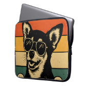 Der beste Farter I Gemein Vater Funny Vater Dog Laptopschutzhülle (Vorderseite Links)