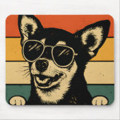 Der beste Farter I Gemein Vater Funny Vater Dog Mousepad (Vorne)