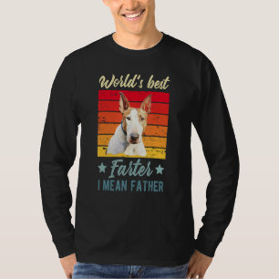 Der beste Farter-I-Gemeine Pater Bull Terrier Dog T-Shirt