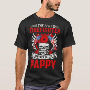 Der beste Feuerwehrmann und noch besser PAPPY T-Shirt