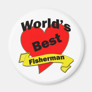 Der beste Fischer der Welt Magnet
