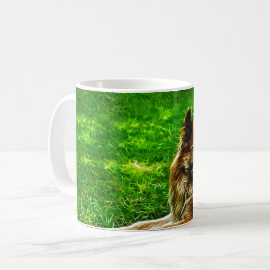 Der beste Freund #1 des Mannes Kaffeetasse (Vorderseite Links)
