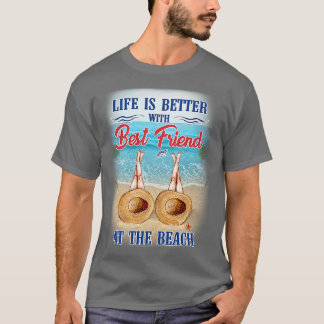 Der beste Freund am Strand T-Shirt