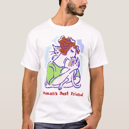 Der beste Freund der Frau T-Shirt (Vorderseite)