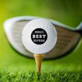 Der beste Freund der Welt Golfball