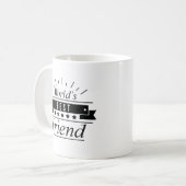 Der beste Freund der Welt Kaffeetasse (Vorderseite Links)