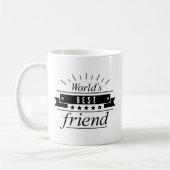 Der beste Freund der Welt Kaffeetasse (Links)