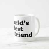 Der beste Freund der Welt Kaffeetasse (VorderseiteRechts)