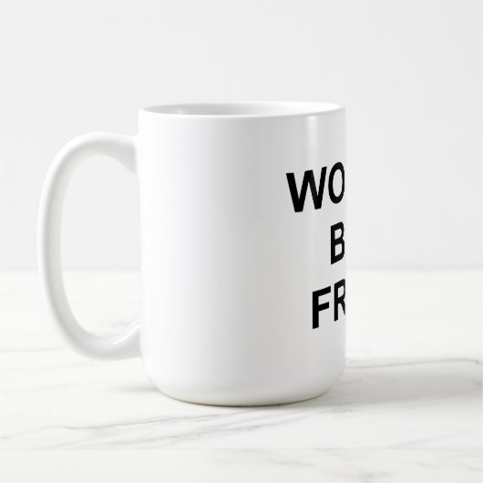 Der beste Freund der Welt Kaffeetasse (Links)