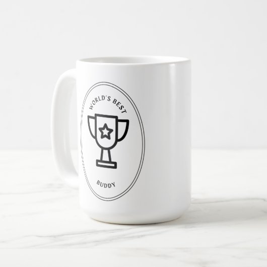 Der beste Freund der Welt Kaffeetasse (Vorderseite Links)