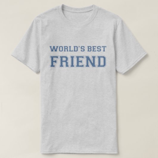 Der beste Freund der Welt T-Shirt (Design vorne)