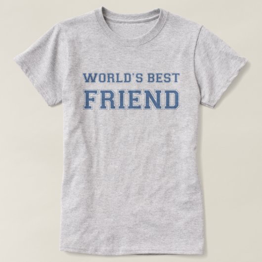 Der beste Freund der Welt T-Shirt (Design vorne)