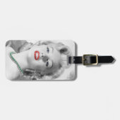 Der beste Freund des Mädchens I Gepäckanhänger (Vorderseite horizontal)