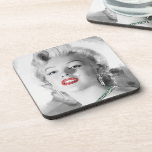 Der beste Freund des Mädchens I Getränkeuntersetzer (Linke Seite)