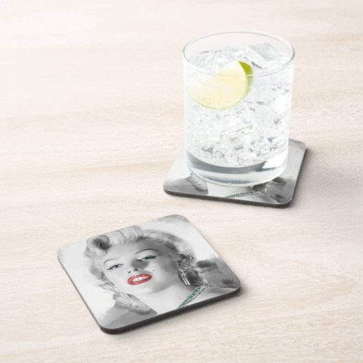 Der beste Freund des Mädchens I Getränkeuntersetzer (Rechte Seite)